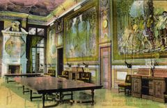 CPA Chateau de Chantilly Galerie des Cerfs 