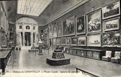 CPA Chateau de Chantilly Musee conde Galerie de Peinture 