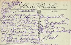 CPA Compiegne le Chateau le Parc et le Banc de Napoleon Ier 