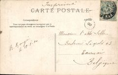 CPA Fontainebleau Chambre a Coucher de Marie Antoinette 