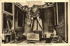 CPA Palais de Fontainebleau Chambre du Duc d'Orleans 