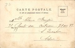 CPA Fontainebleau le Chateau Appartement de Louis XV 