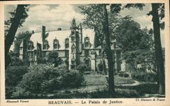CPA Beauvais le Palais de Justice 