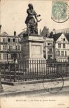 CPA Beauvais la Statue de Jeanne Hachette 