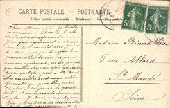 CPA Chantilly le Chateau Facade Sud Ouest 