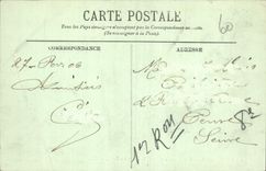 CPA Chantilly vue generale prise de la Route des Lions 