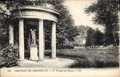 CPA Chateau de Chantilly le Temple de Diane 