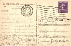 CPA Chateau de Chantilly vue generale du Chateau 