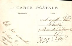 CPA Chateau de Chantilly vu de la Pelouse 