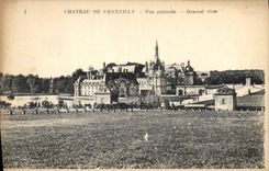 CPA Chateau de Chantilly vue generale 