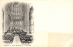 CPA Beauvais Nef de la Cathedrale 