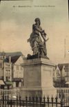 CPA Beauvais Oise Statue de Jeanne Hachette 