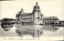 CPA Chantilly le Chateau le Cote Nord ouest 