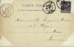 CPA Beauvais Tour Saint Lucien Carte 1900