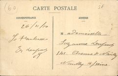 CPA Chateau de Chantilly Oise Statue du Duc d'Aumale 