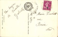 CPA Chateau de Versailles la Chapelle Orgue