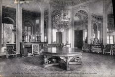 CPA Versailles Grand Trianon Salon des Glaces et Table du Conseil des Ministres  