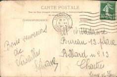 CPA Versailles le Petit Trianon Salle de Manger 