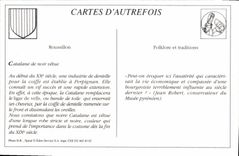 REPRO Folklore Roussillon Folklore et Traditions Catalane de noir Vetue 