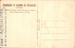 CPA Splendeurs et Charmes de Versailles le Grand Trianon d'apres une estampe ancienne 