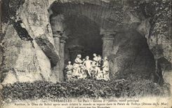 CPA Versailles le Parc Grotte d'Apollon motif principal Apollon 