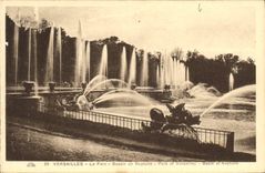CPA Versailles le Parc Bassin de Neptune 