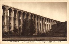 CPA Chaumont le Viaduc 