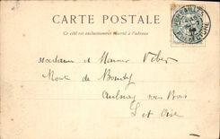 CPA Versailles le Sphinx Parterre du midi 