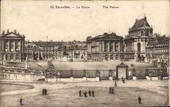 CPA Versailles le palais 