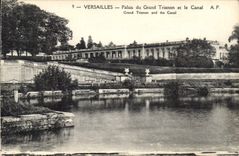 CPA Versailles Palais du Grand trianon et le Canal 