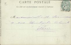 CPA Palais de Versailles facade principale 