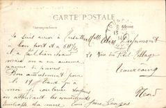 CPA Versailles Terrasse du Chateau Lion