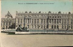 CPA Palais de Versailles Facade cote de la Terrasse 