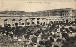 CPA Palais de Versailles et l'Orangerie 