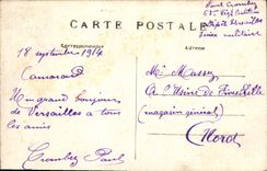 CPA Versailles l'Orangerie 