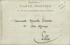 CPA Palais de Fontainebleau Vue prise du Parc 