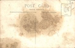 CARTE PHOTO Hommes Drapeau