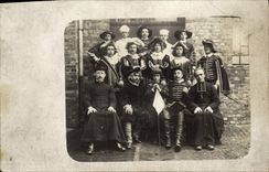 CARTE PHOTO Theatre Mousquetaires