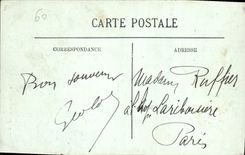 CPA Beauvais la Maison de l'Abbe Gellee l'Ecalier rue de l'Abbe Gellee 