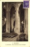 CPA Beauvais la Cathedrale Bas cote Nord et les 2 Horloges 