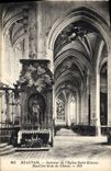 CPA Beauvais Interieur de l'Eglise Saint Etienne Bas cote droit du Choeur 