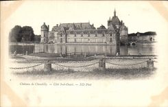 CPA Chateau de Chantilly Cote sud Ouest 