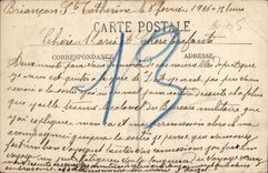 CPA Les Alpes Briancon Pont d'Asfeld 