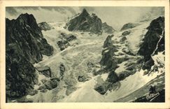 CPA Dauphine La Meije et son glacier 