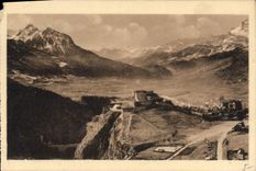 CPA Briancon vue du Fort des Salettes 