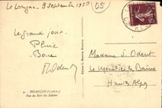 CPA Briancon vue du Fort des Salettes 