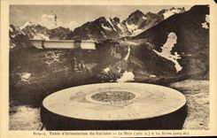 CPA Table d'Orientation du Galibier La Meije et les Ecrins 