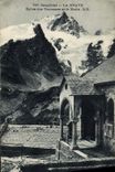 CPA Dauphine la Grave Eglise des Terrasses et la Meije 