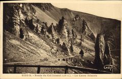 CPA Route du Col Izoard la Casse deserte 