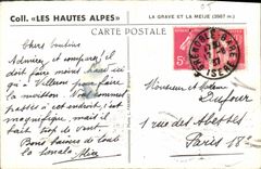 CPA Les Hautes Alpes La Grave et le Meije 